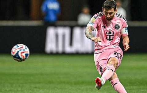 梅西任意球助迈阿密逆转，排名历史第二，挑落欧冠双冠王波尔图