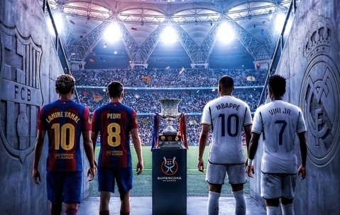 巴萨对阵皇马：当然更看好巴萨卫冕，毕竟弗里克8次决赛执教全赢了