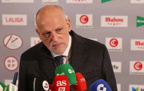 西甲主席特瓦斯确认巴萨适用1:1支出规则