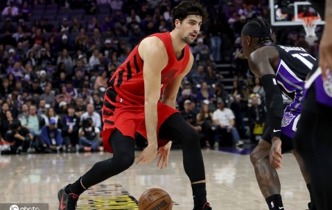 杨翰森2分1助 阿夫迪亚30+8+8开拓者胜国王