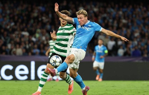 霍伊伦22岁闪耀欧冠：双响+87分评价+MVP无可匹敌