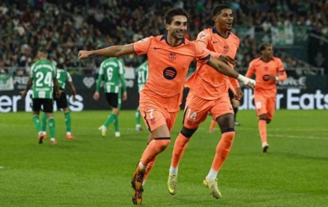 3-5，甩开皇马！1人帽子戏法！卫冕冠军6连胜稳居西甲榜首