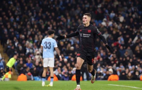 英超第3不敌德甲第三，曼城欧冠首败：0-2勒沃库森，瓜帅轮换付出代价