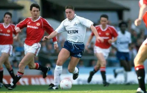 加斯科因：我当年应该加盟曼联 而不是选择热刺