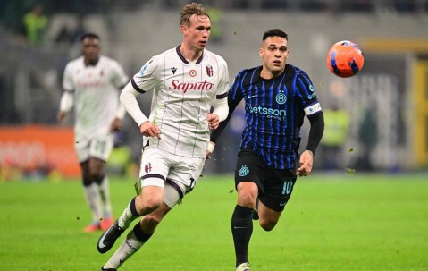 意甲最新积分榜更新：国际米兰3-1胜博洛尼亚领跑群雄