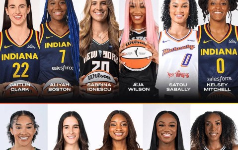 WNBA全明星分队:克拉克约内斯库同队 主教练被交易
