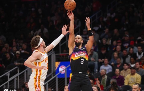 布克31分约翰逊23+18+9 老鹰三人砍20+击败太阳