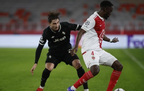 摩纳哥主场0-0战平尤文图斯，尤文门将佩林获最高评分