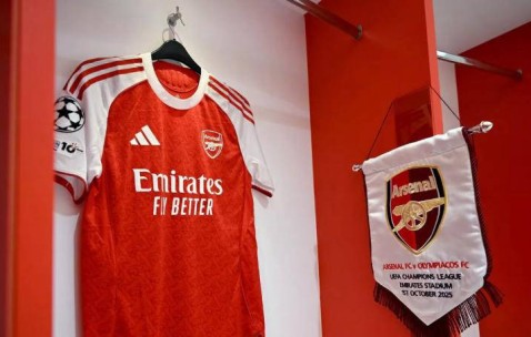 阿森纳欧冠豪取七连胜，收入突破近六千万英镑，提前锁定16强席位