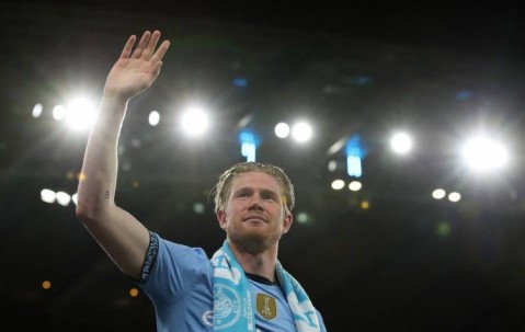 德布劳内：为曼城创造历史令我自豪 五万人为我告别感觉难以言表