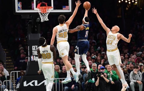 穆雷22+17布朗空砍33分 掘金险胜凯尔特人