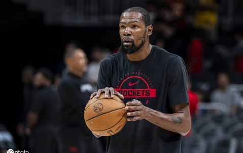 KD：我在太阳打中锋队友太矮 高端局中是灾难