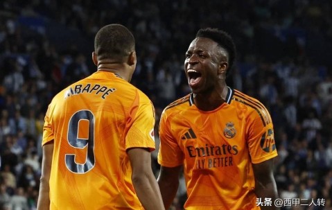 西甲：皇马两球星谁更出色？公平给了维尼修斯，却对姆巴佩不公？