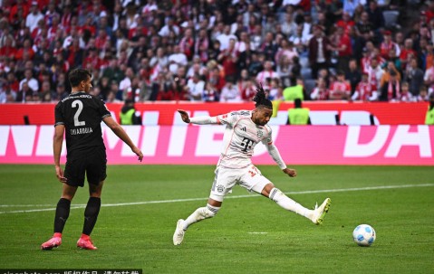 德甲-凯恩破门奥利塞传射 穆勒主场谢幕战拜仁2-0门兴