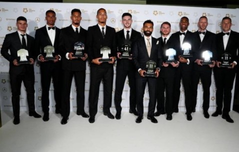 就差你了！PFA英超年度最佳阵10人参加颁奖典礼，仅伊萨克缺席