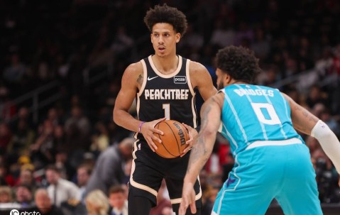 约翰逊空砍31+9+8 布里奇斯26分黄蜂胜老鹰