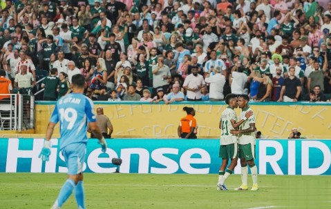 迈阿密2-2帕尔梅拉斯！从2-0到2-2仅八分钟，躲不开死磕大巴黎