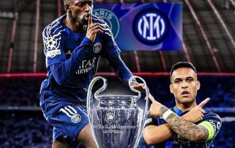 国米2-1巴黎，连胜领先冲击欧冠，CCTV5直播