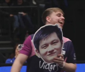 樊振东一人输两分，竟是队友莫雷加德故意要求他输球