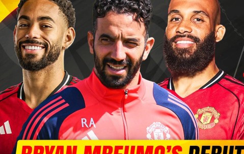 曼联官宣姆贝莫出战埃弗顿！阿莫林称球队全面进步，但仍必须买人