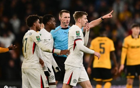 德拉普复出25分钟染红离场 切尔西4-3险胜狼队