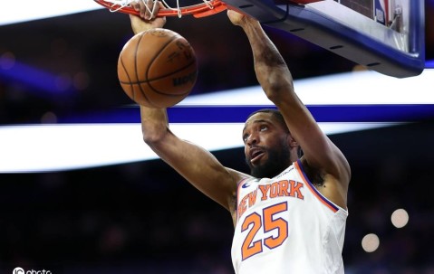 布里奇斯22分唐斯21+11 马克西空砍32分尼克斯胜76人