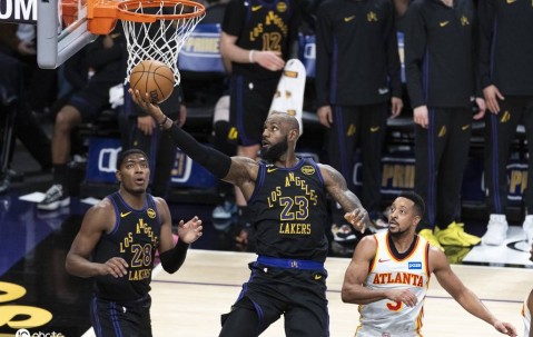 詹姆斯31+9+10东契奇27+12 湖人胜老鹰止3连败