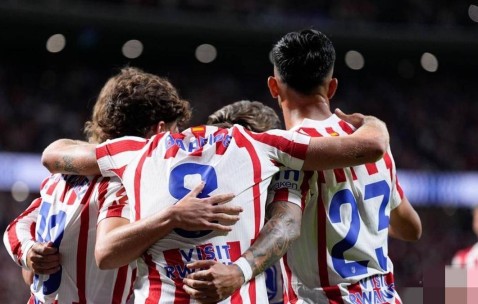 2-0，西甲第17掀翻西甲第3，马竞迎首胜，阿尔瓦雷斯送出妙传